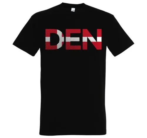 Jugend designz dänemark herren t-shirt im fußball trikot look wm basketballs paß