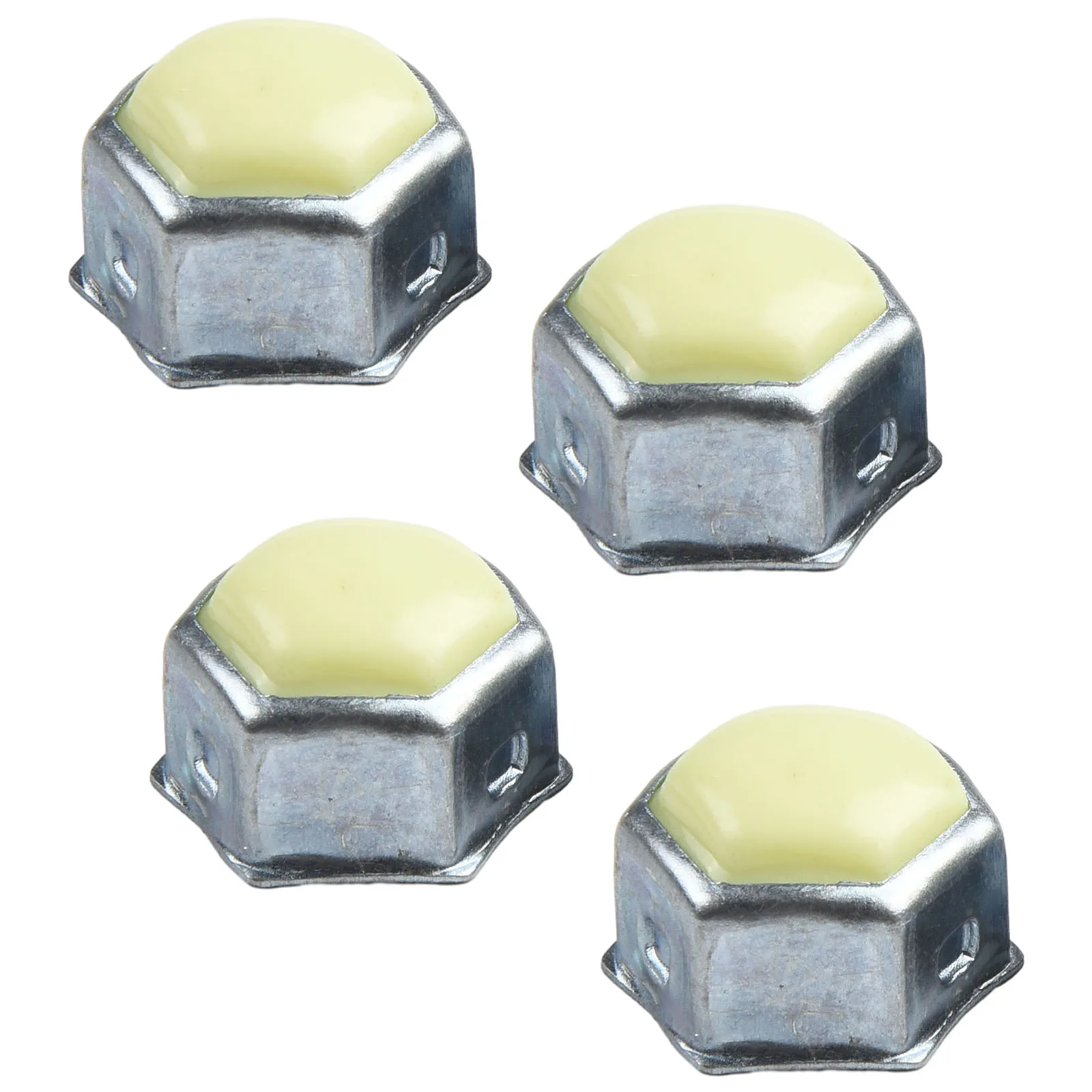 Steering Stop Nut Easy to Install Steering Lock Stop Nut Bolt Cap Set for Nissan Navara D22 9806 400392S610 4Pcs