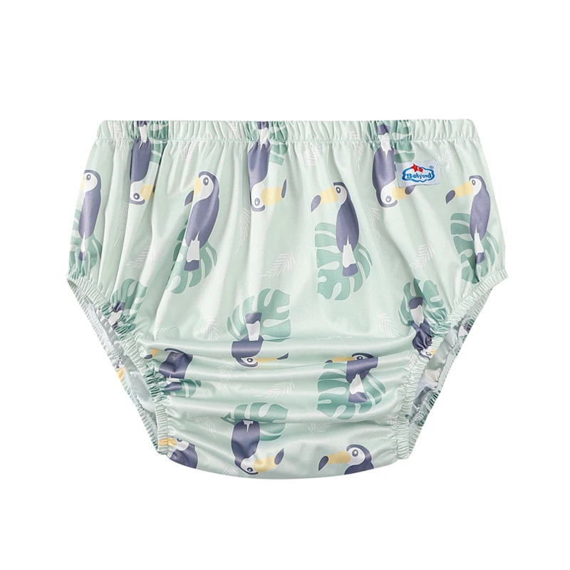 New Patterns Washable Reusable Adult Diaper Care Pants Leak-Proof Pants Waterproof Elderly Diaper Covers Forfunctional Training