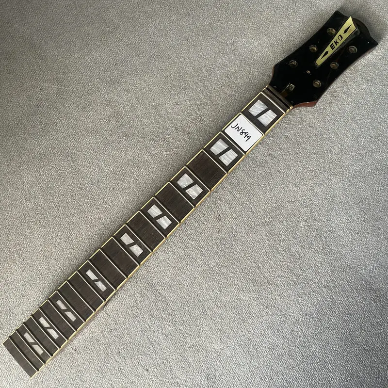 jN849 Origianl EKO Machine Head L3+R3 Electric Guitar Neck 22 Frets  648MM Scales Length Unfinished DIY & Replace Parts