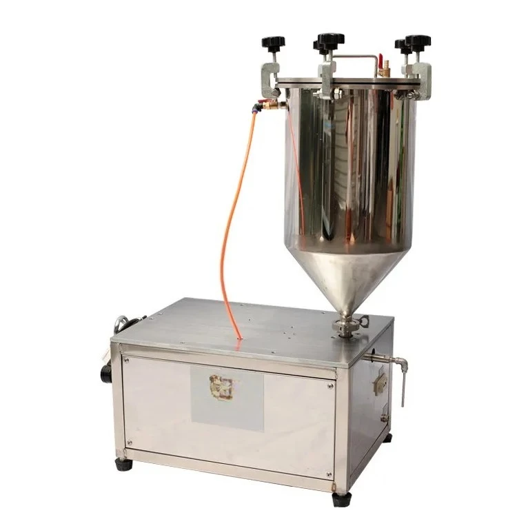 Cos metic factory mascara/nail polish/lipstick pneumatic filling machine semi-automatic desktop small filling machine