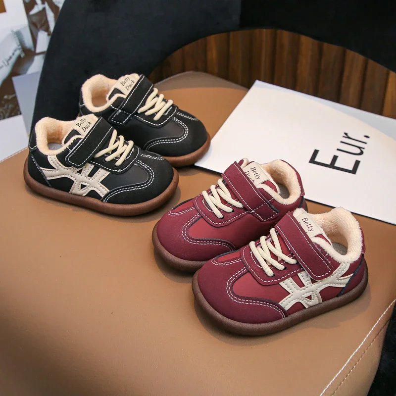 

2025 Winter New Boys' and Girls' Versatile Sports Shoes Soft and Comfortable Multi functional Children's Casual Shoes