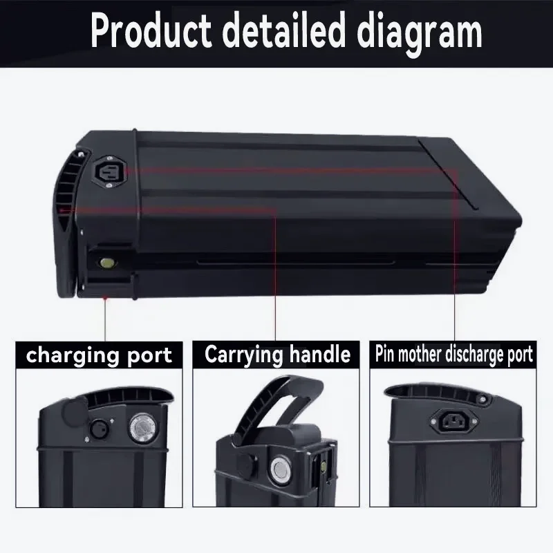 48 فولت Haiba بطارية ليثيوم أيون قابلة للطي نموذج بطارية ليثيوم أيون عالمية bms 18650.00 بطارية حزمة