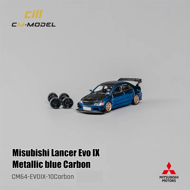 CM 1/64 Mitsubishi Lancer Evolution IX Alloy Toy Motor Vehicle Diecast Metal Model Gifts