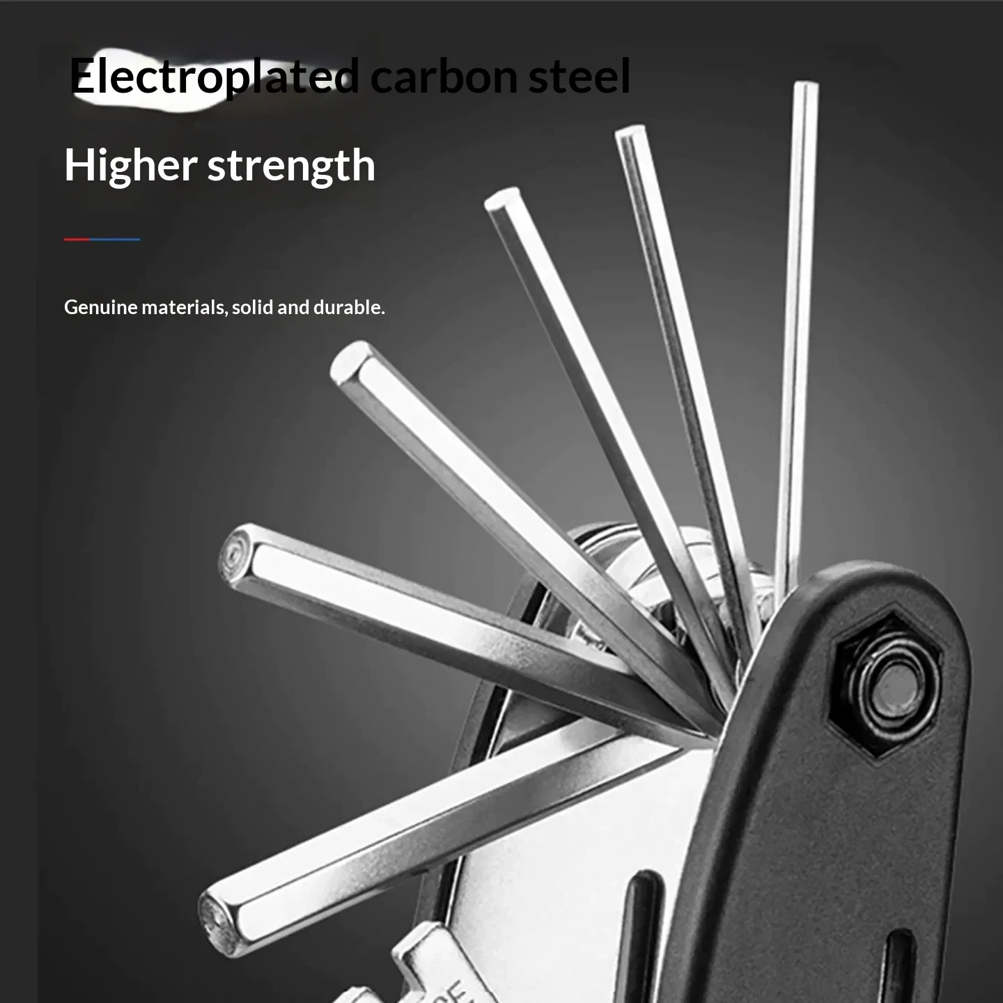 16 in 1 Multi-function Bike Repair Tool Portable Folding Hex Wrench Set for Bicycle Motorcycle Furniture Maintenance Hand Tools