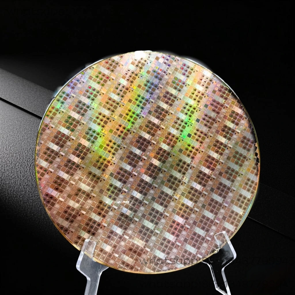 12-Inch silicon wafer, wafer lithography wafer integrated circuit semiconductor silicon wafer chip IC exhibition 09