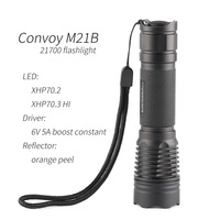 Convoy M21B flashlight with XHP70.2 ,XHP70.3 hi,21700 flashlight