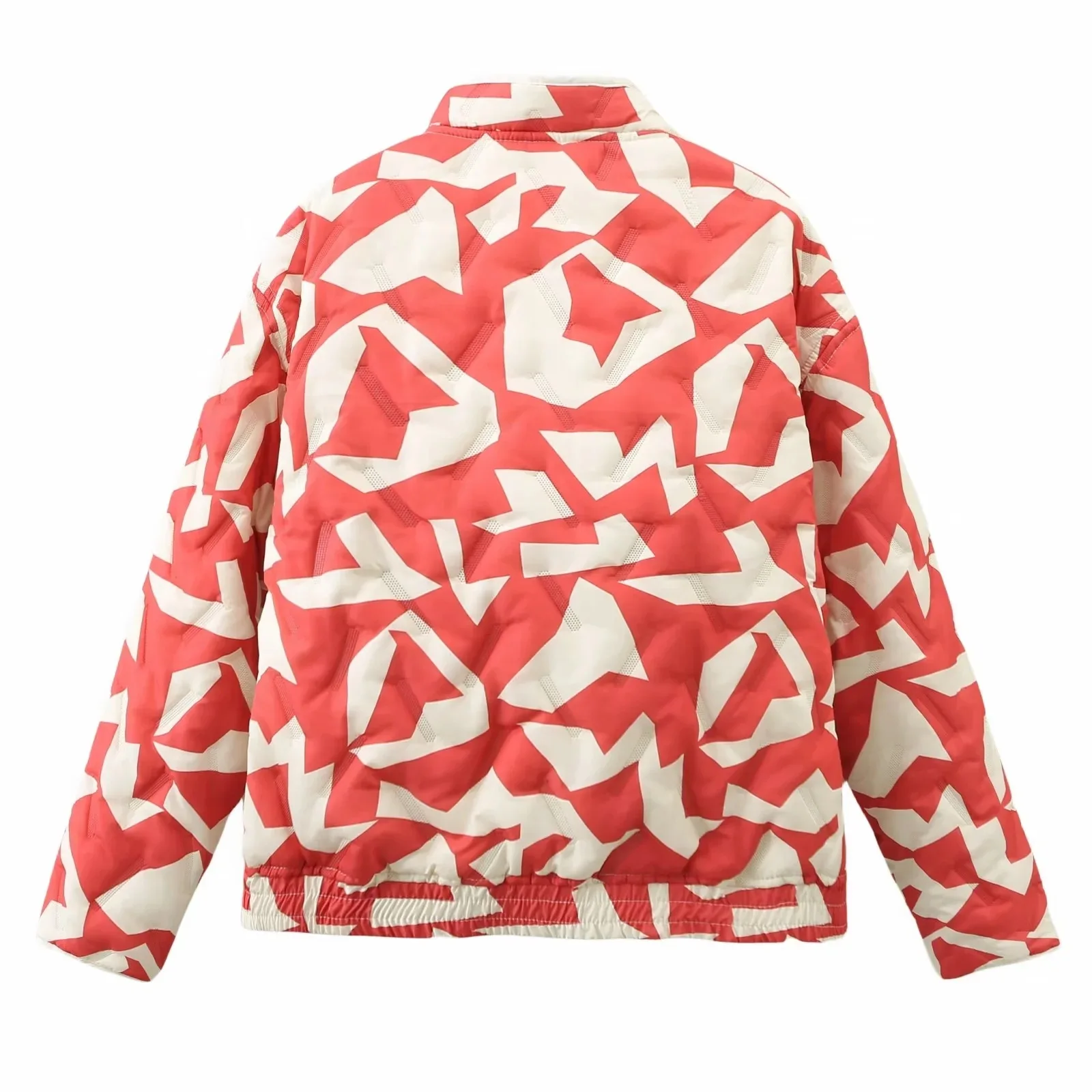 Chaqueta de algodón para mujer, ropa de abrigo de algodón elegante, transpirable y ligera, diseño versátil para ir al trabajo, novedad de Otoño de 2025