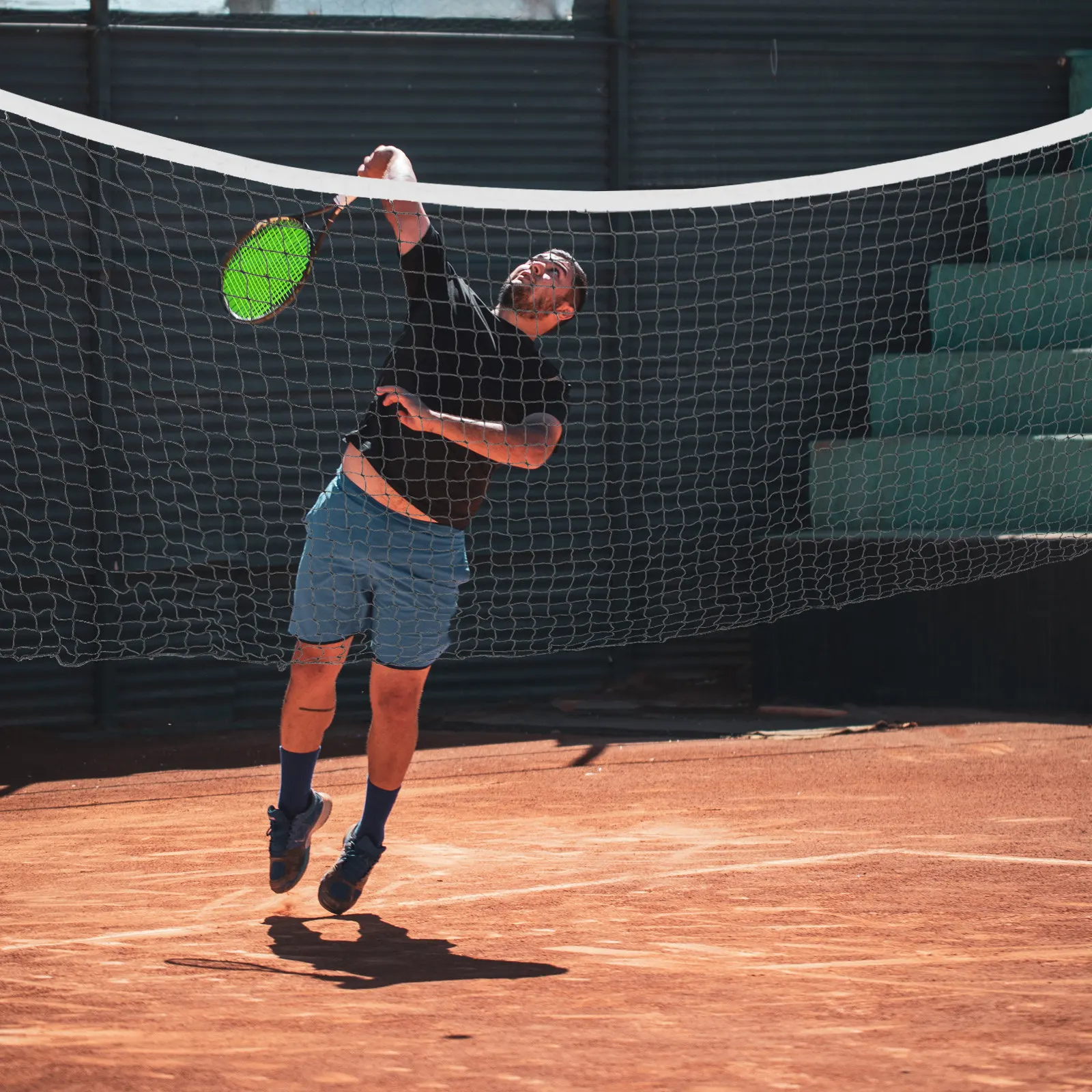 

Badminton Net Replacement Portable Easy Setup Four Corner Anchoring Bright Color High Visibility Small Mesh for Garden Sports