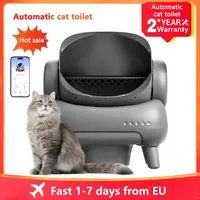 Smart Cat Litter Box Self Cleaning Automatic Cat Toilet APP Control Extra Large Space Suitable for Big Cats Pet Litter Box Auto