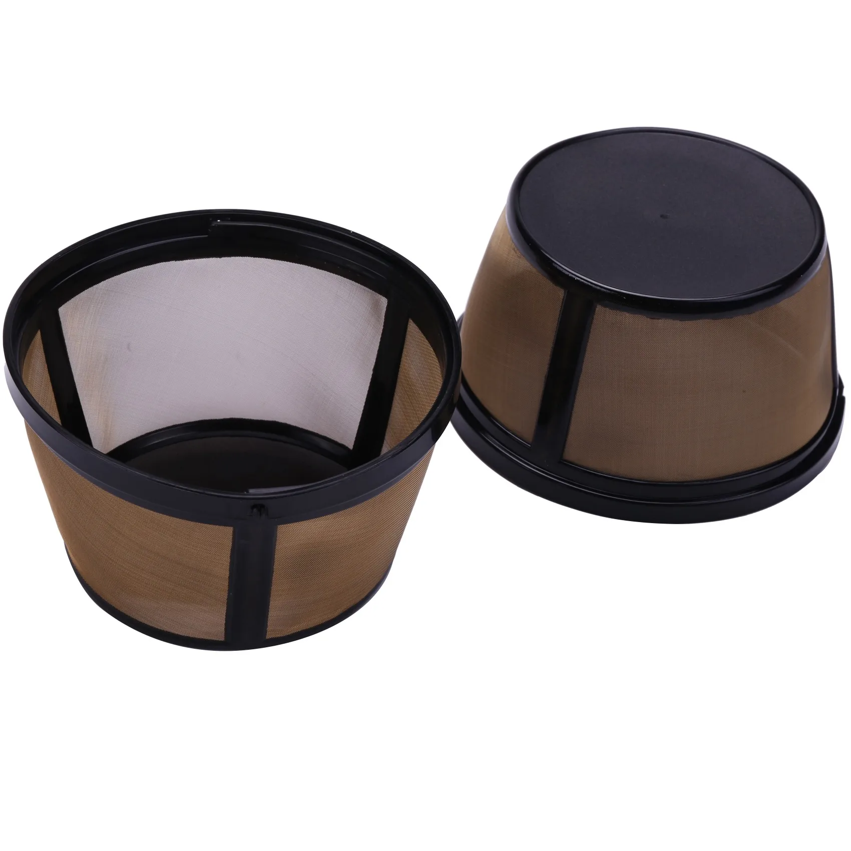 Reusable 4 Cup Basket Replacement Coffee Filter -For Permanent Coffee Filter for Maker and Brewer (2 Pack])