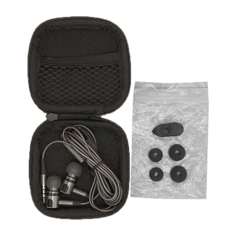 Pluggable In-Ear Headset Wire Headset, Detachable Headset With American Standard, Sound Resolution Is Stable And Clear