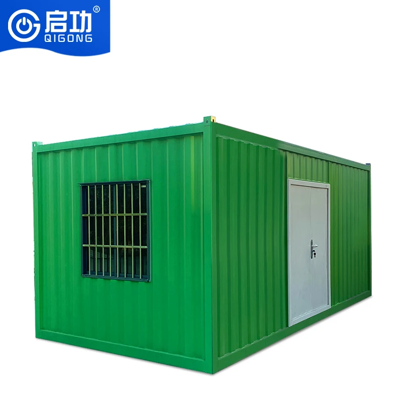 

Контейнерный дом QIGONG (разборный), портативный сборный офисный модуль с окном и дверью для стройплощадки/склада