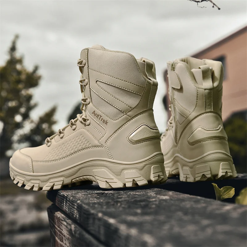 Men Tactical Boots Male Army Shoes Outdoor Women Unisex High Quality Training Ultrallight Camping Military Safety Rapid Response view 5