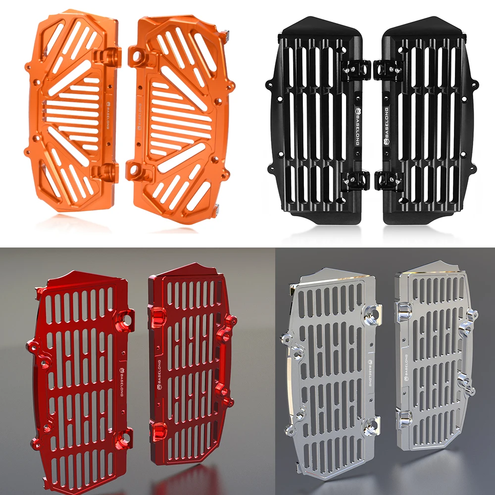 

FOR 250/300/350/450 XC-F XCF MODELS 2016 Motorcycle Radiator Guard Grille Cover Protector Protective Grill Aluminum