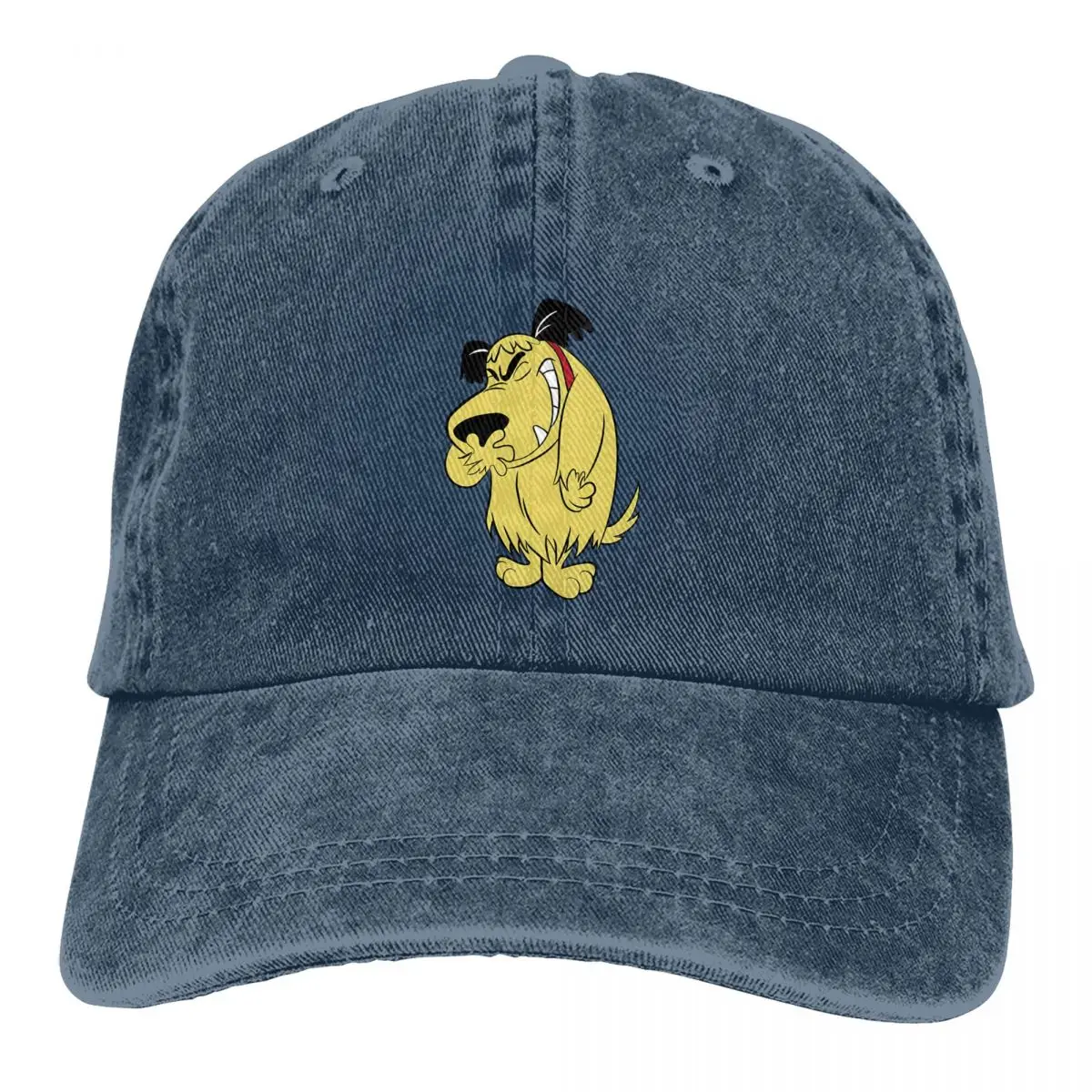 

Classic Laughing Muttley Wacky Races Baseball Cap Unisex Style Distressed Denim Sun Cap Outdoor Activities Caps Hat