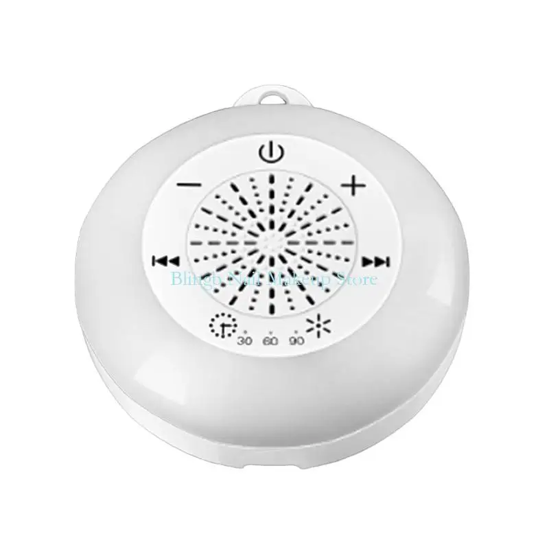 

28TA Portable White Noise Sleep Machine Color Changing Night Light Smartests Timers Memory Function
