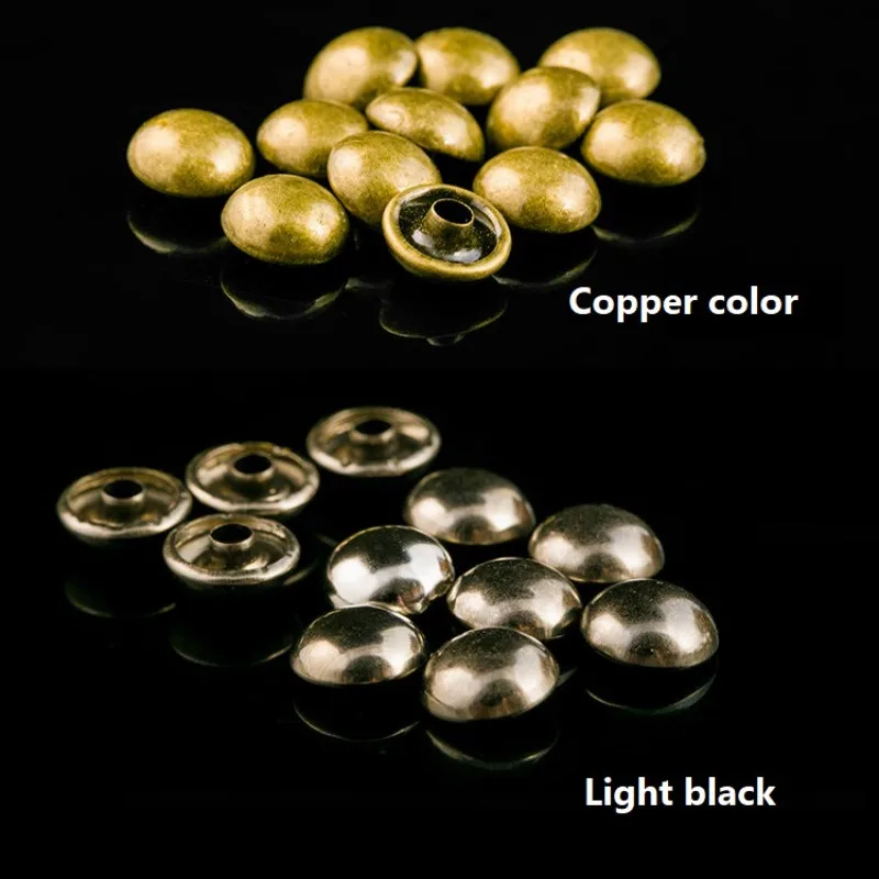 4-12mm Rivet For Handbag Metal Snap Buckle Bag Studs Button Nail Rivets DIY Sewing Leather Craft