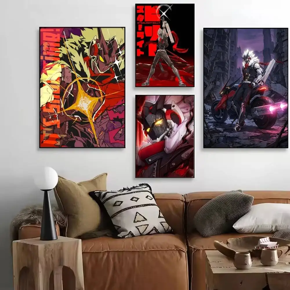 1PC Game Zenless Zone Zero Starlight - Billy Posters HD Print Vintage Wall Art Decor for Home Study Room