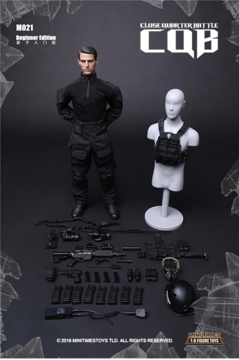 

Minitimes Toys 1/6 M021 Cqb Cia Special Forces Soldier Model Full Set 12'' Action Figure Collection Decoration Toy Gift For Boy