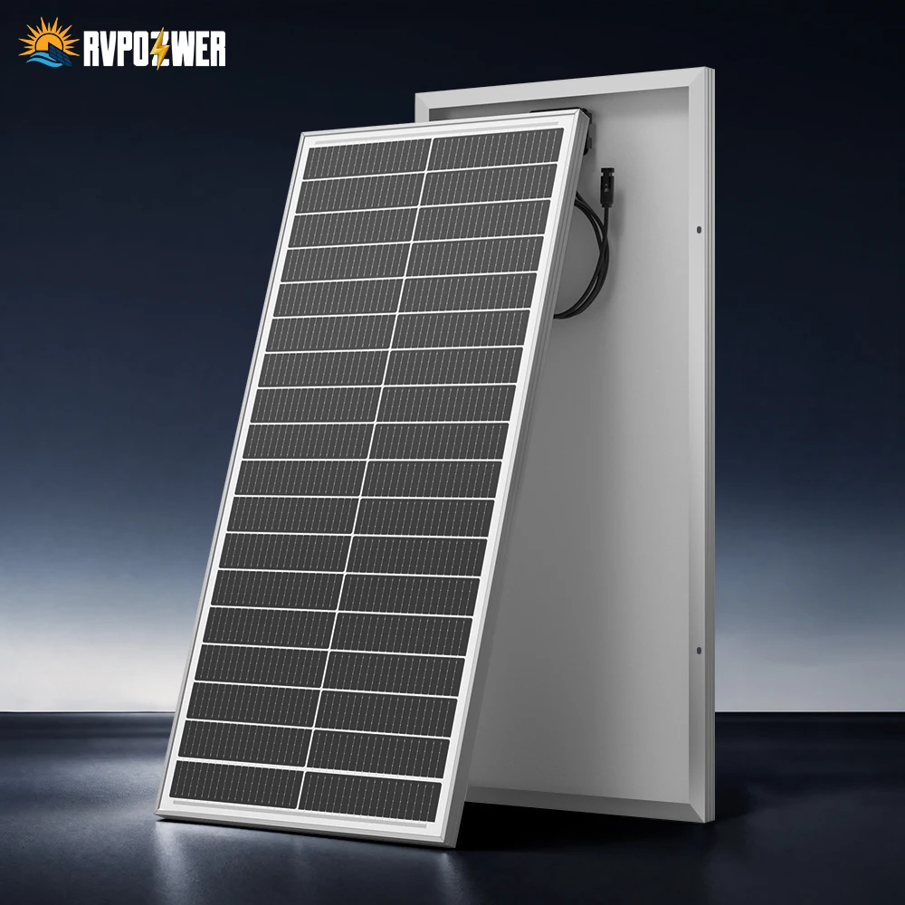 RVPOZWER 100W 18BB Rigid Solar - Outdoor Power Distribution Panel recension och pris