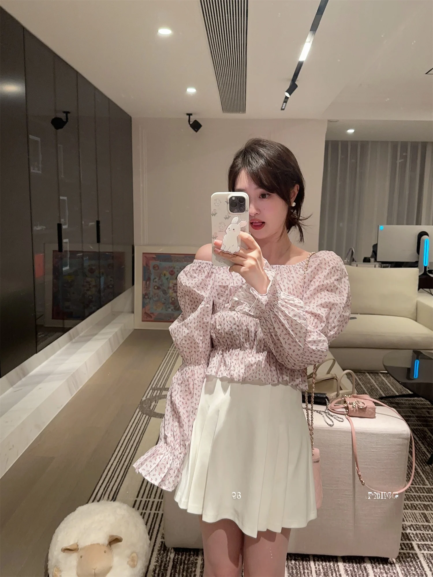 

JAM Summer Essential Cotton White Skirt Pants Edition Women's Fashion Half-length Skirts 2023 Seasonal Collection