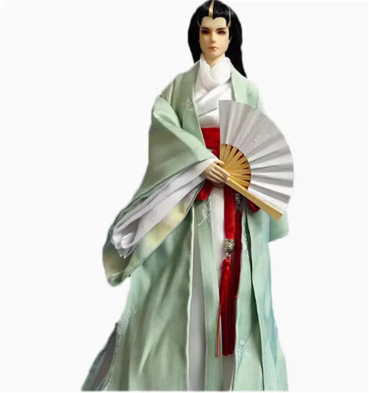 customize Classical Long Dress 1/6 Scale male Hanfu Chinese Outfit Ancient Skirt Clothes   Model Fit Soldier Action Figure  Toys