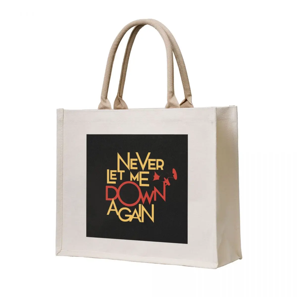 

NEVER LET ME DOWN AGAIN Tote Bag tote bag men's Custom bag sac pour femme