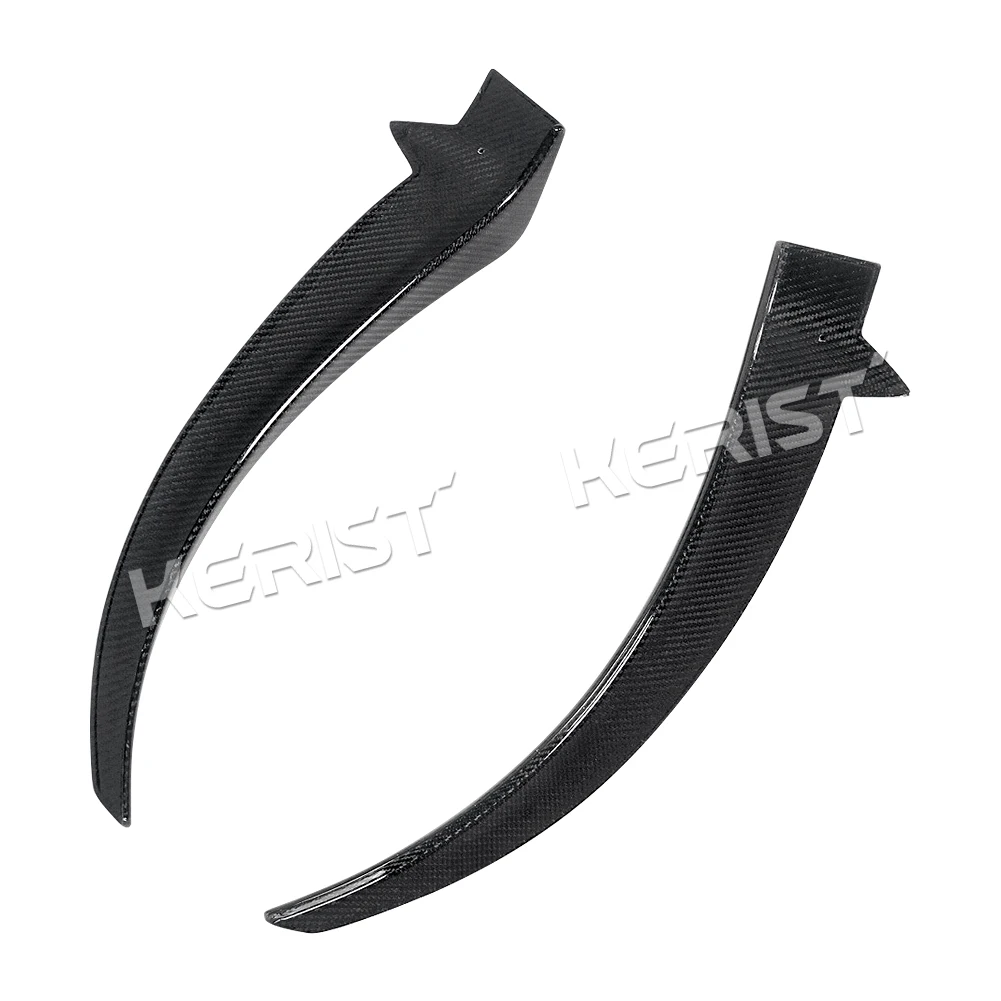 Carbon Fiber Side Gurney Flap Lip Skirts Spoiler Wing for Mercedes-Benz amg GT 50 GT 53 GT63 2016+