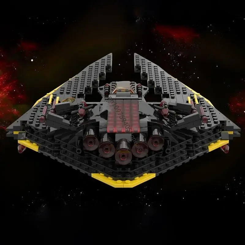 Nieuwe 851 Stuks Populaire Space Technology Serie Moc Assault Falcon V2 Model Aangepaste Puzzel Creatieve Ideeën Kid Speelgoed Verjaardagscadeau