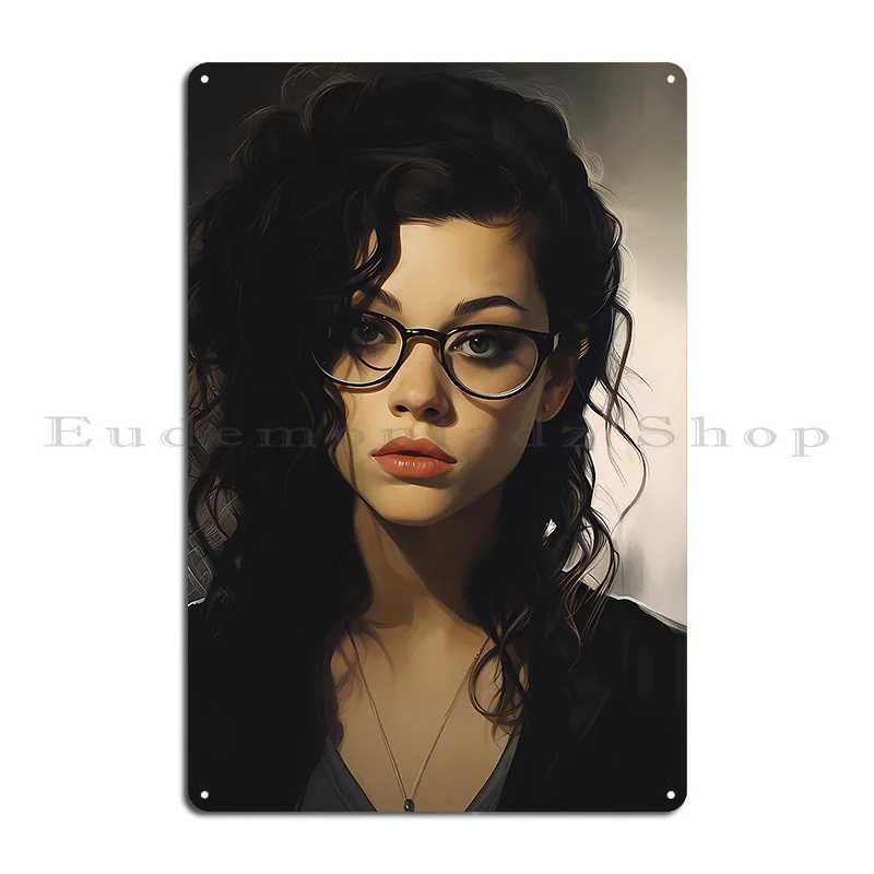 Orphan Black Fan Art 5 Sarah Manning Metal Sign Wall Pub Rusty Wall Decor Garage Designing Tin Sign Poster