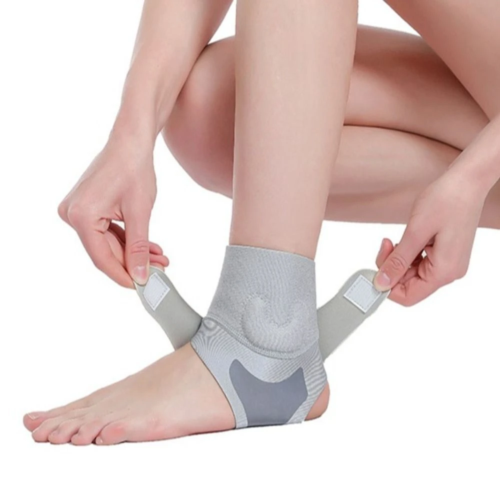 Adjustable Ankle Support Brace Elastic Guard Compression Ankle Strap Stabilizer Anti-Sprain Sports Ankle Protector Tendon