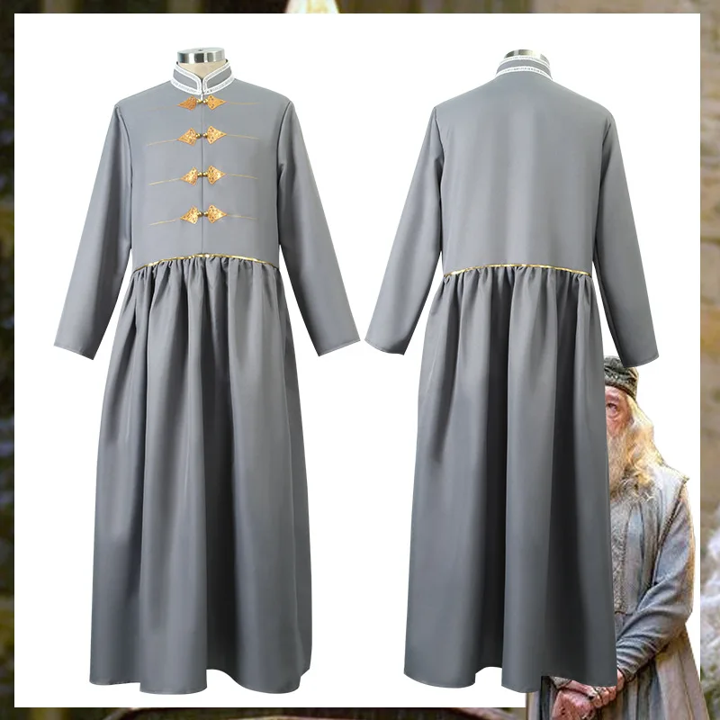 Halloween Cosplay Kostuum Perkamentus Buitengewaad Toneelkostuum Anime Outfit Traditionele Chinese dameskleding