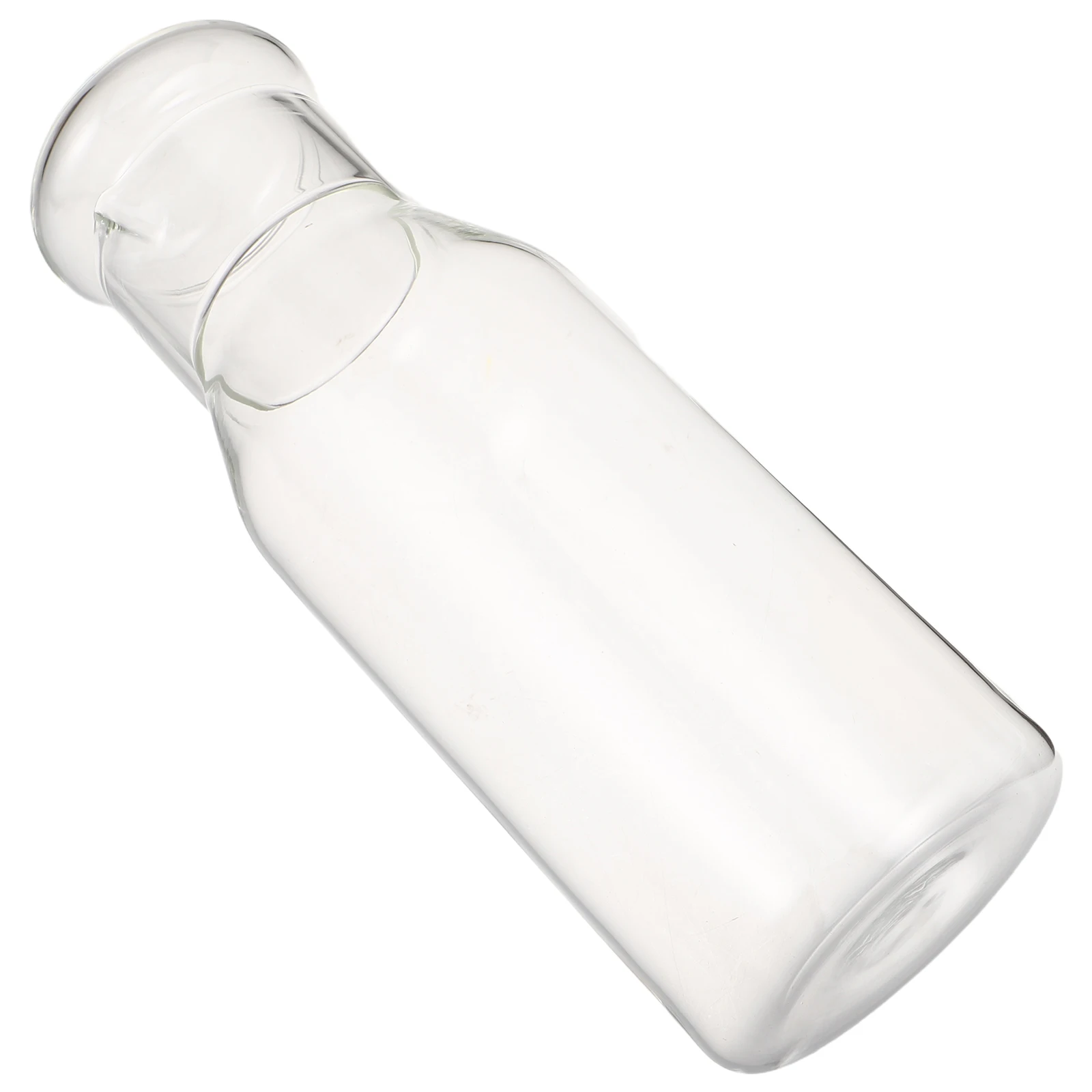 

Стеклянный кувшин Минималистичный прикроватный графин для воды Кувшин для холодильника Контейнер для холодных напитков Диспенсер для сока и напитков Стеклянная крышка чашки для питья