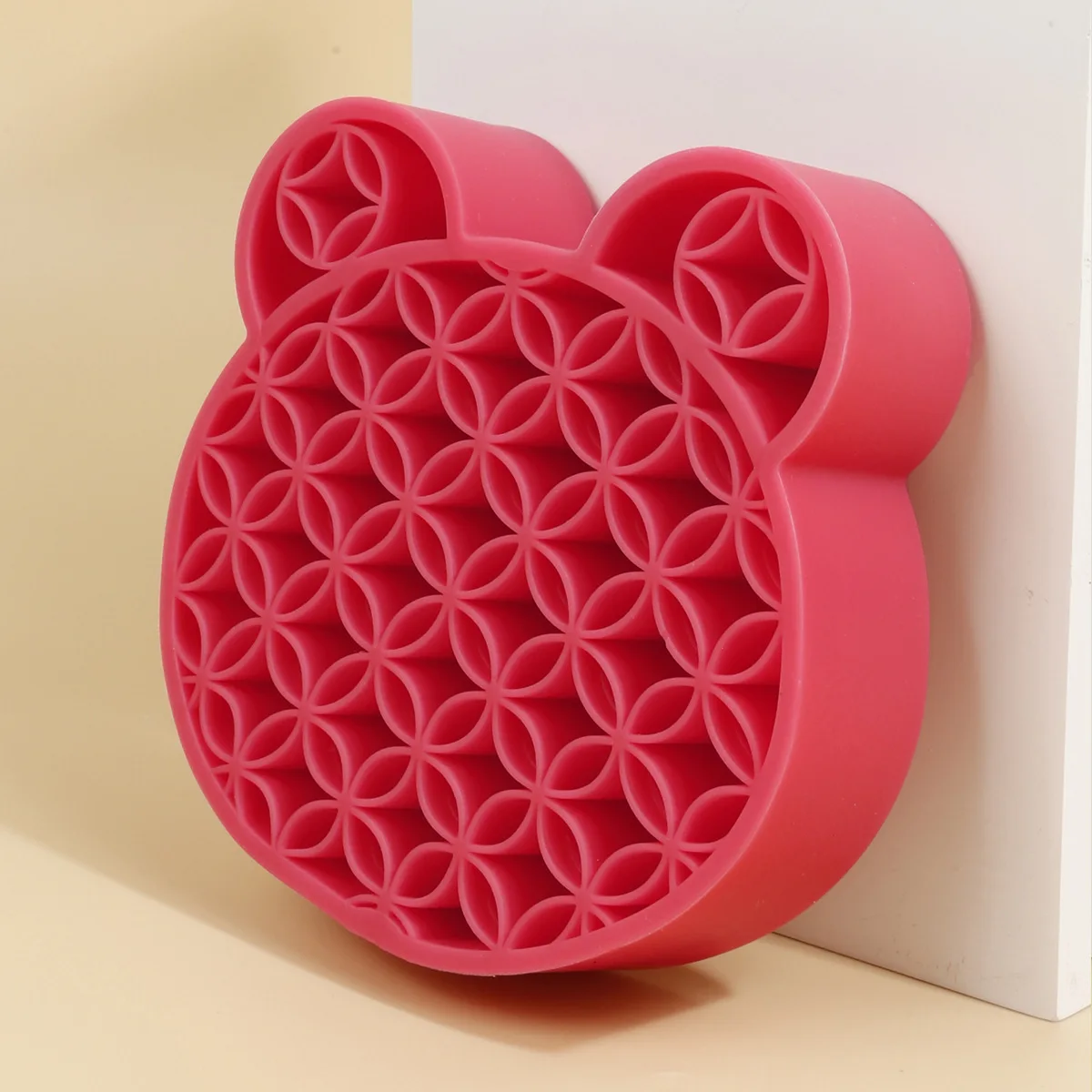 Mickey Silicone Makeup Brush Drying Holder With Draining Tray Multifunctional Beauty Brush Storage Organizer Cosmetic Accessory