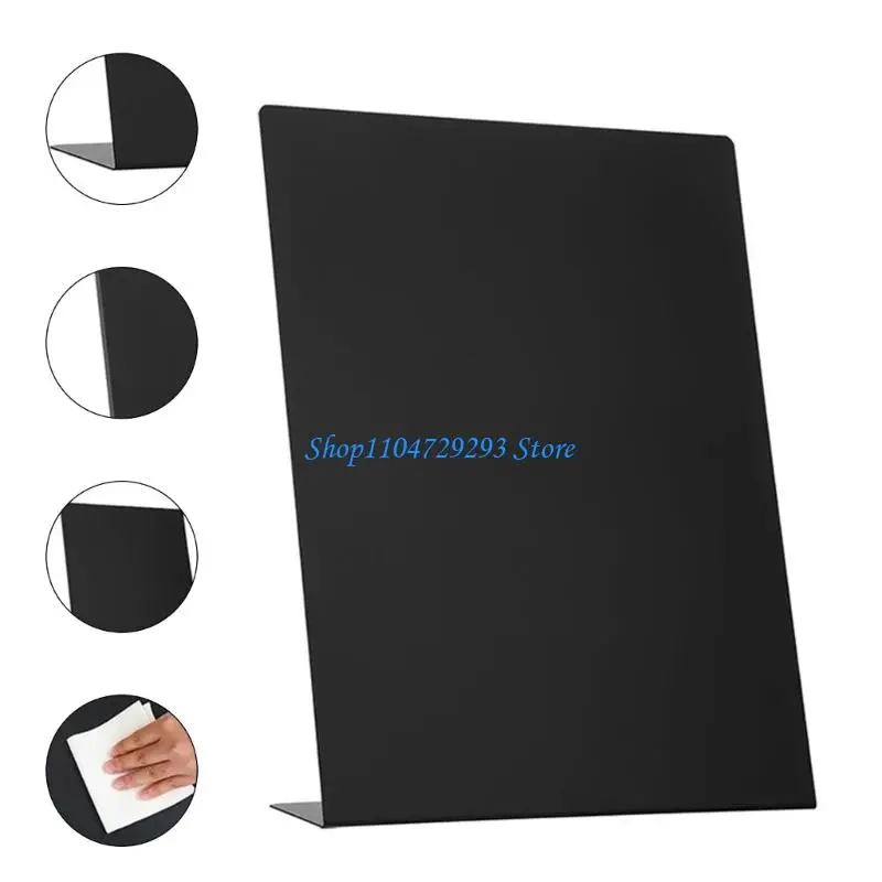 Placa memorando metal forma L Y2GD avisos magnético apagável