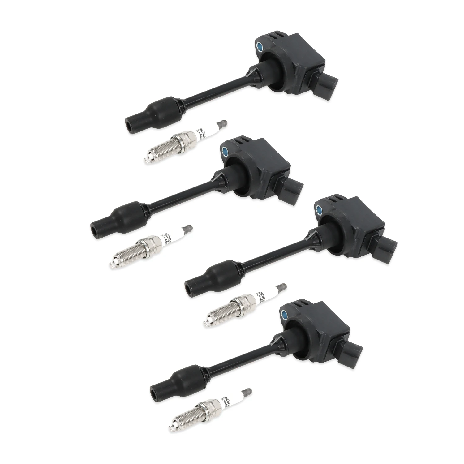 4pcs Ignition Coils 4pcs Iridium Spark Plugs UF848 96210 9091902276 90919A2009 90919C2009 NGK96210 for Toyota Camry 2018-2020