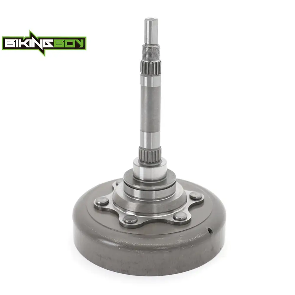 BIKINGBOY Grizzly 400 07 08 Grizzly 450 07-14 Rhino 450 06-09 Kodiak 450 18-20 Wolverine 450 06-10 Cubierta de embrague húmedo Carcasa de tambor