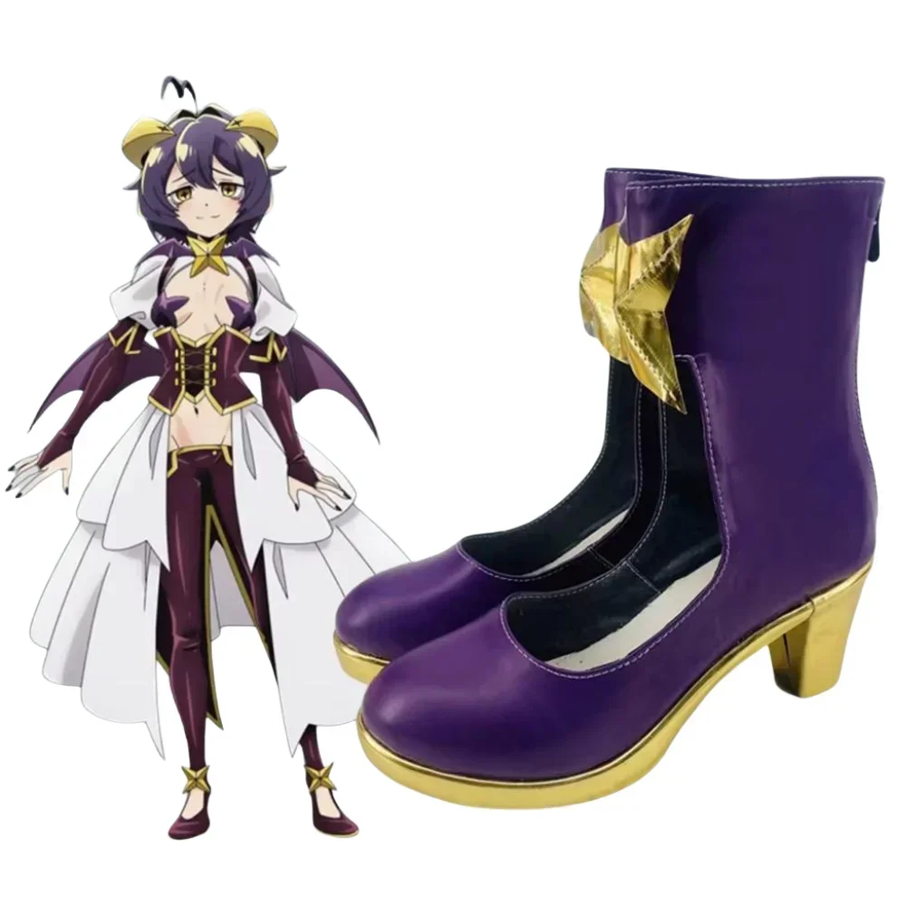 QWER2025 魔法少女の上から噴出柊うてなコスプレ靴アニメハロウィン女性男性靴