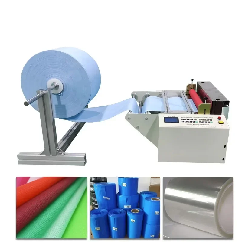 LCD Screen Tape Cutting Machine Automatic Electric Cloth Tape Cutter for Non-woven Fabric Bubble Film Copper Foil Kraft Paper