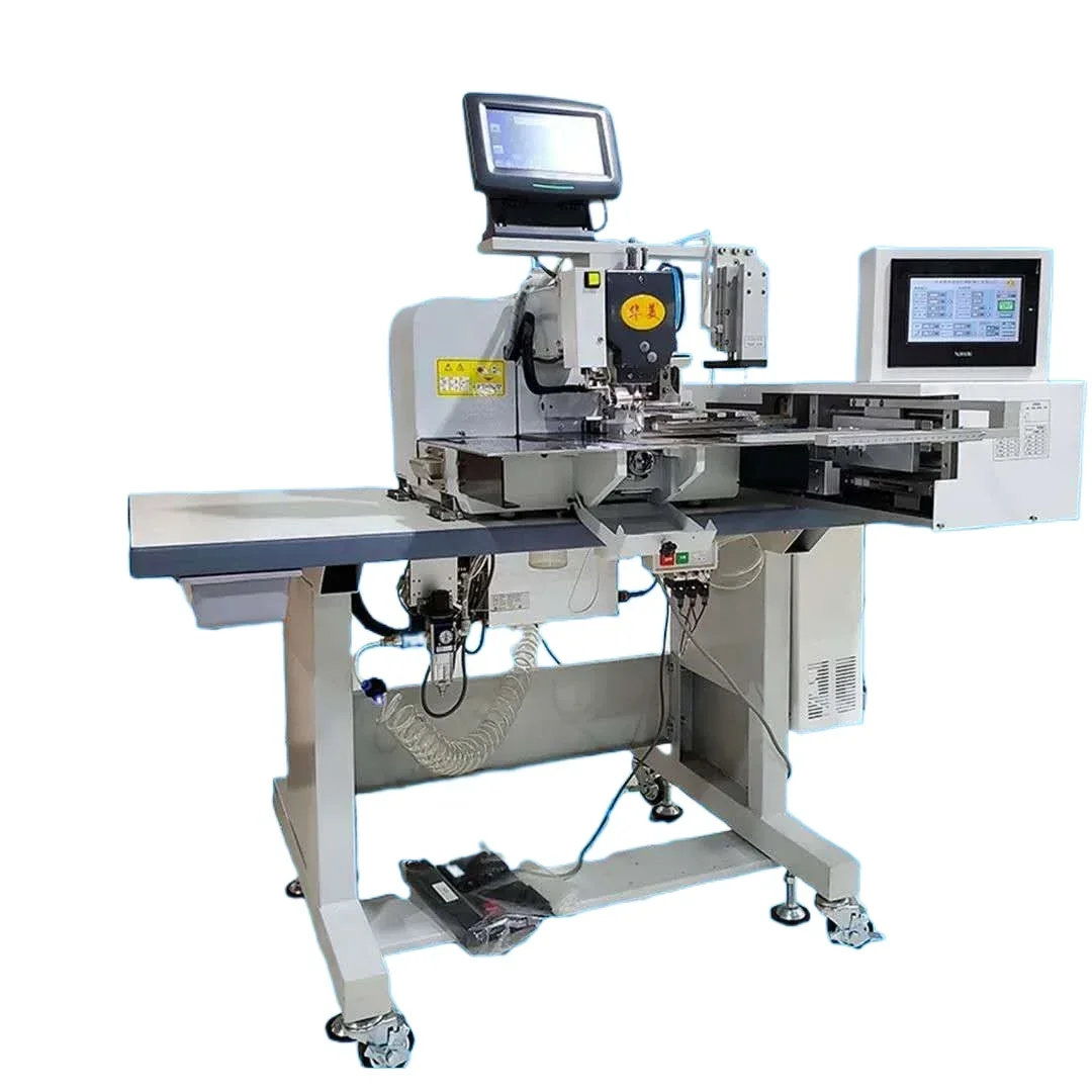 HUAMEI New Style full automatic  curtain making machine  and counting automatic machine curtain folding machine