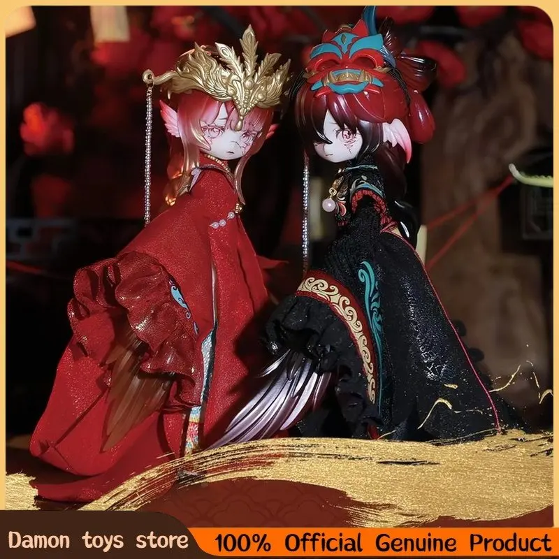 

Оригинальная коллекционная кукла BJD серии Luluya Yunyu Ge от Penny's Box, масштаб 1/8, лимитированная серия, специальная подвесная карточка, загадочная коробка, праздничный подарок