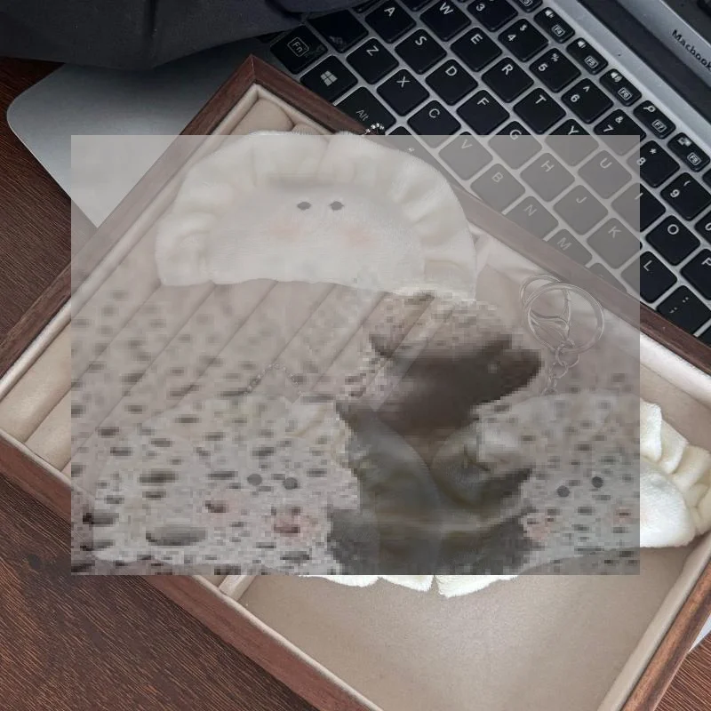 

Мягкий плюшевый брелок-подвеска в форме пельменя, новый, милый, для мальчиков и девочек, для украшения сумок, плюшевые игрушки, аксессуары для студентов