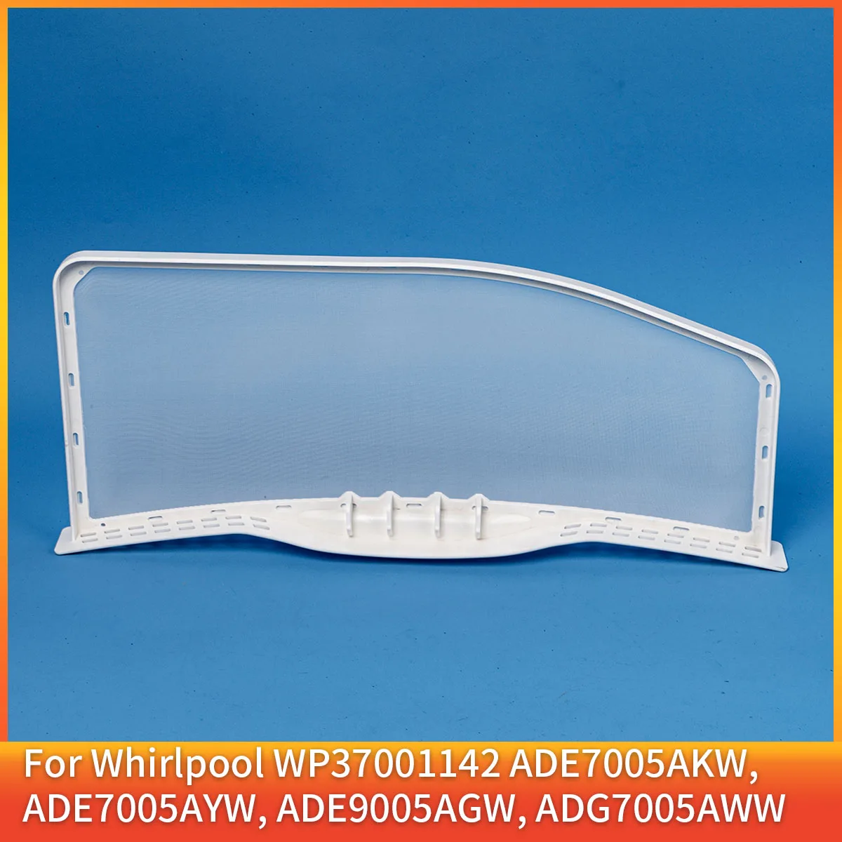Filtro de pelusas para secadora WP37001142 compatible con la pantalla de pelusas de las secadoras Whirlpool y Amana, reemplaza AP6008778, 37001142A, 40124401, 37001142