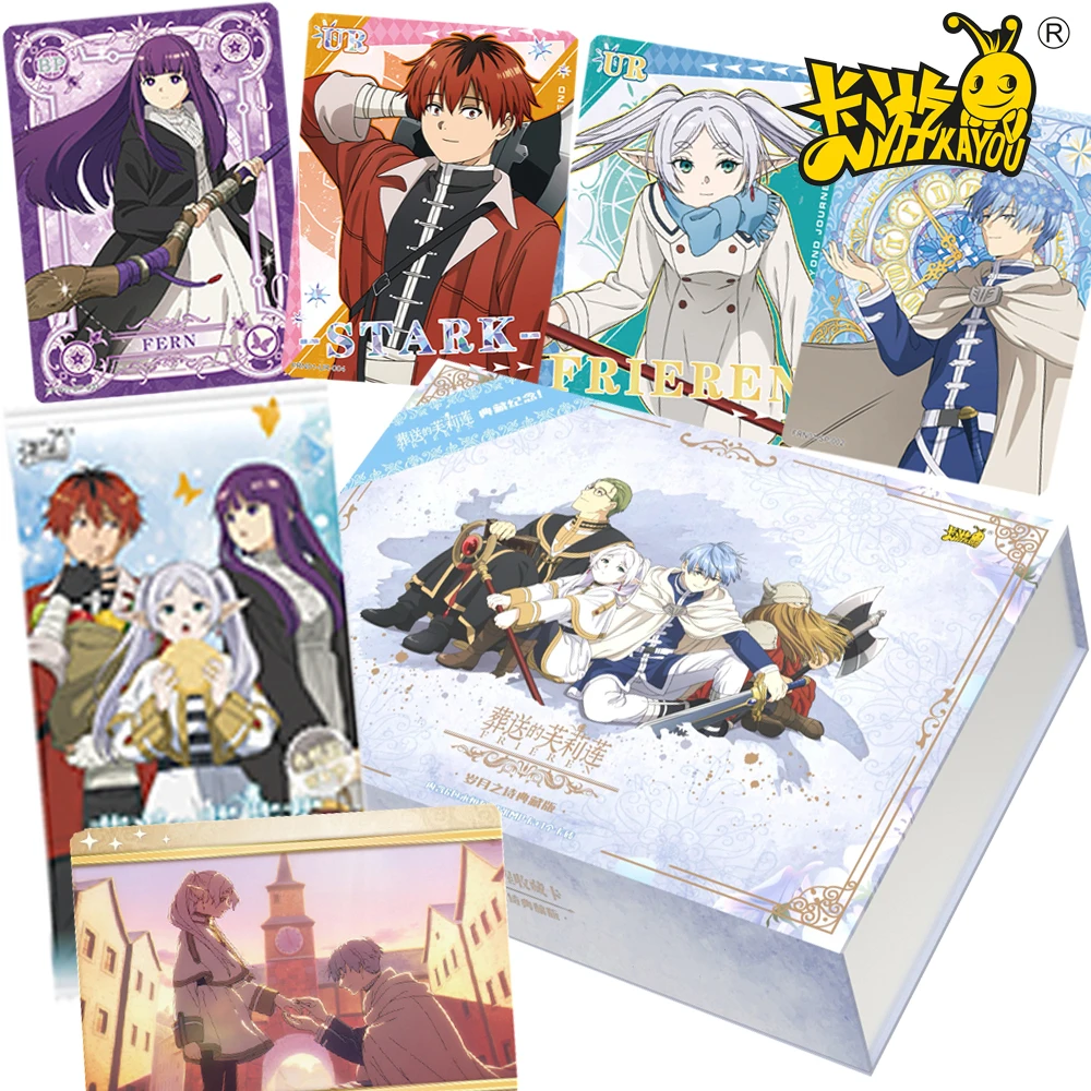 

Original Kayou Frieren: Beyond Journey's End Collection Cards Adventure Anime Characters Limited Edition Hidden Cards Fans Gifts