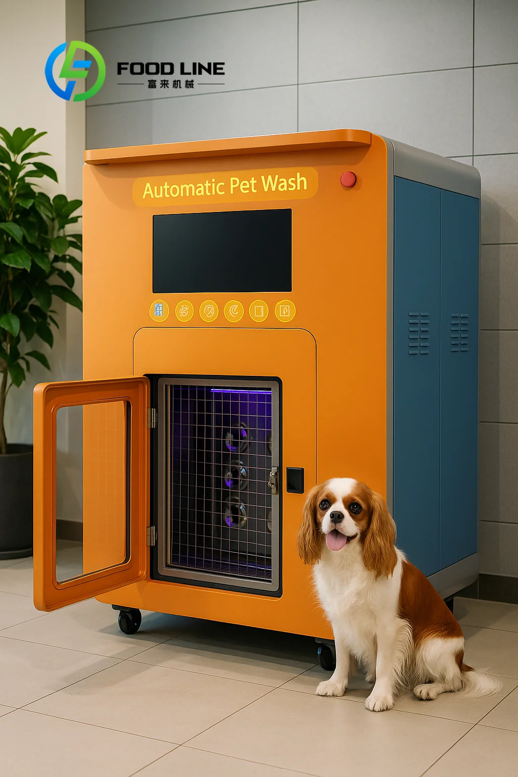 

customize Fully Automatic Self Service Pet Wash Dry UV Sterilizer with Deodorizing Function Commercial Grade