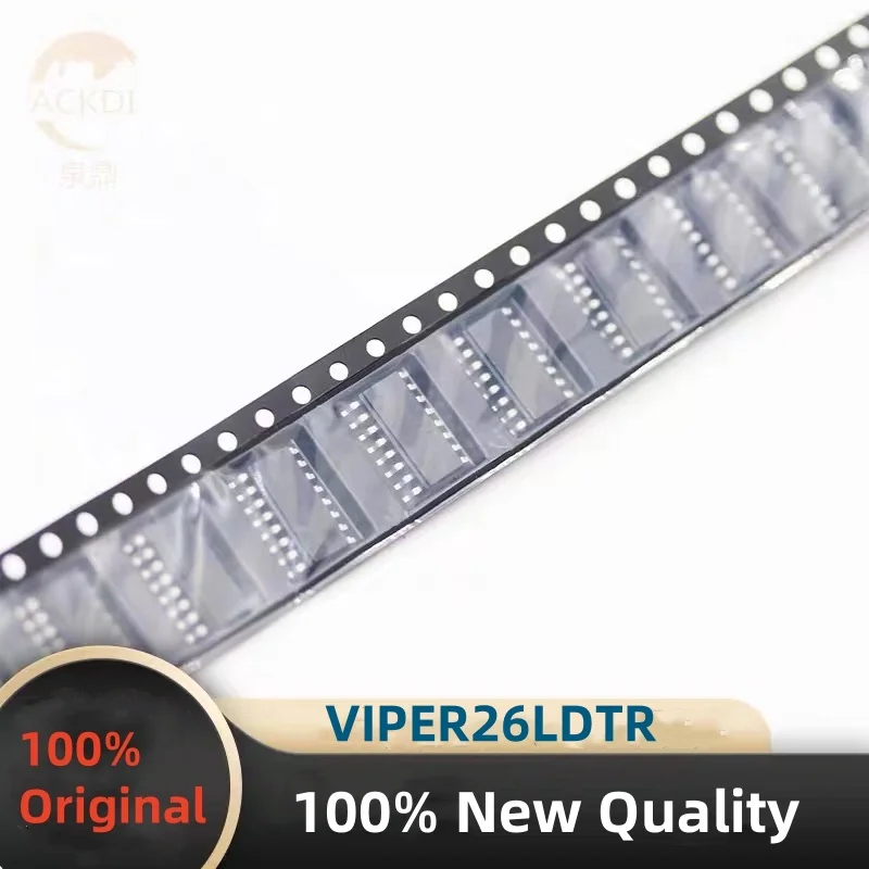 2-5Pcs 100% New Original VIPER27LDTR VIPER27L VIPER26LDTR VIPER26L VIPER16HDTR SOP-16 Brand New Original Chips ic