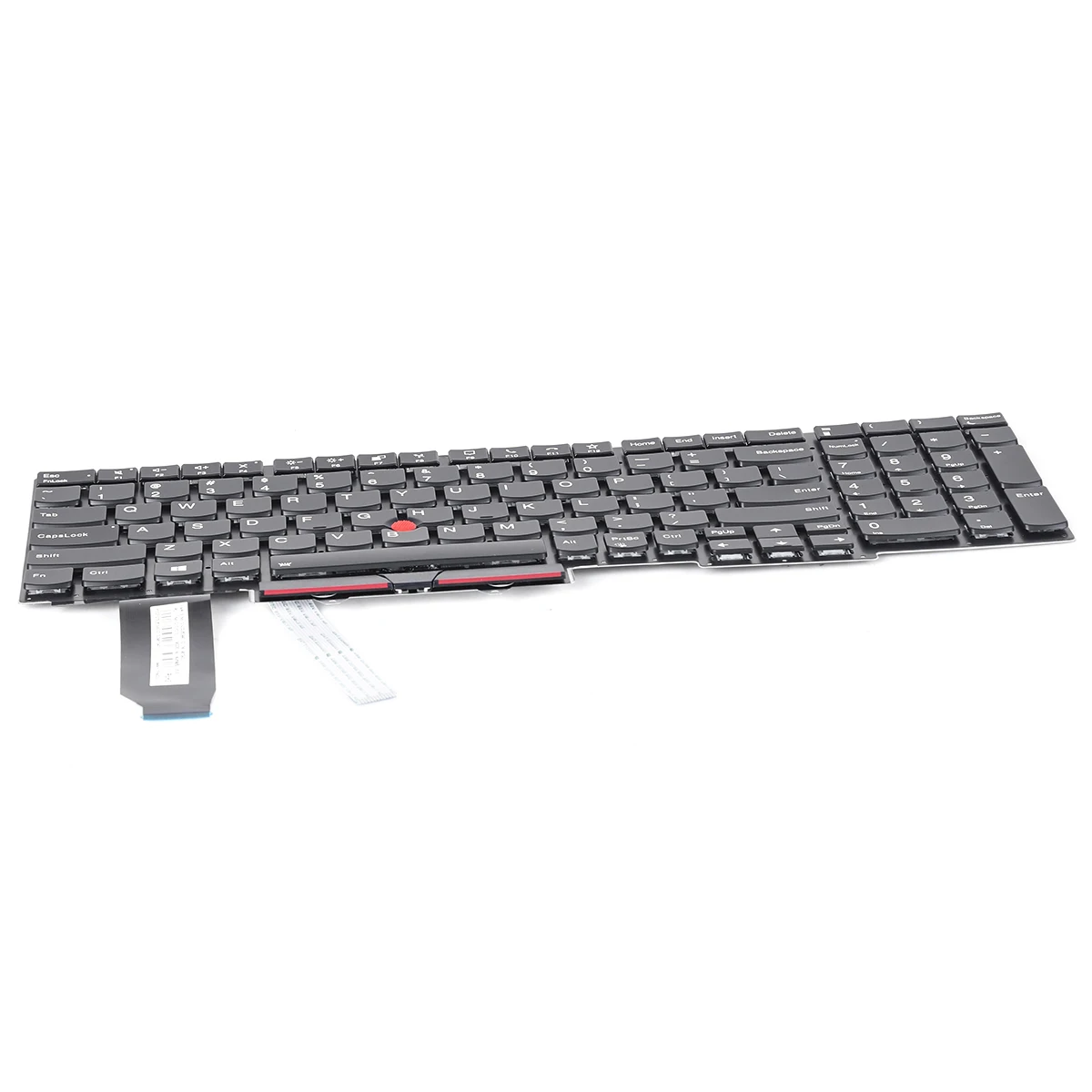 Imagem -03 - Teclado para Notebook dos Eua para Lenovo Thinkpad E15 2nd Gen2 Gen3 Gen4 R15 Preto com Retroiluminado