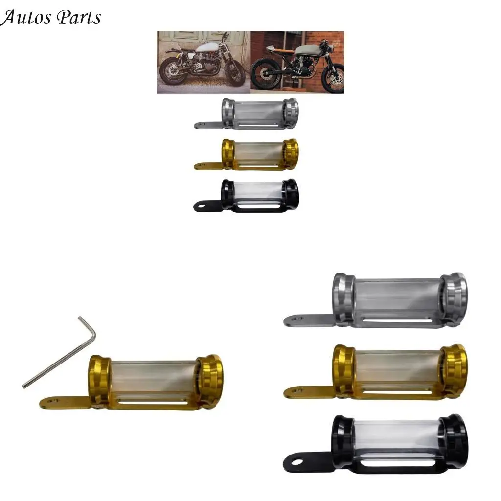 

57BA Motorcycles Metal Tax Disc Tube Holder Registration Label Stand Scooter Cylinder Paper Placing Tube Waterproof Universal