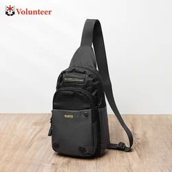 Wolontariusz torba na ramię dla mężczyzn 2023 nowy modny lekki telefon wszechstronny podmiejski wysokiej jakości Casual Crossbody torby 1698-19